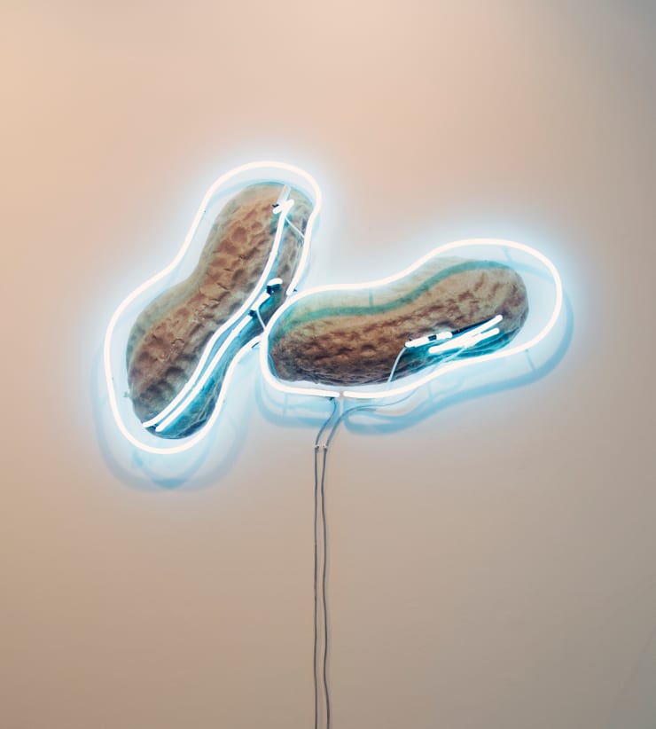 Joe Sweeney Heavy Breather II, 2017 Neon and vinyl 1300 x 800 mm Edition of 3