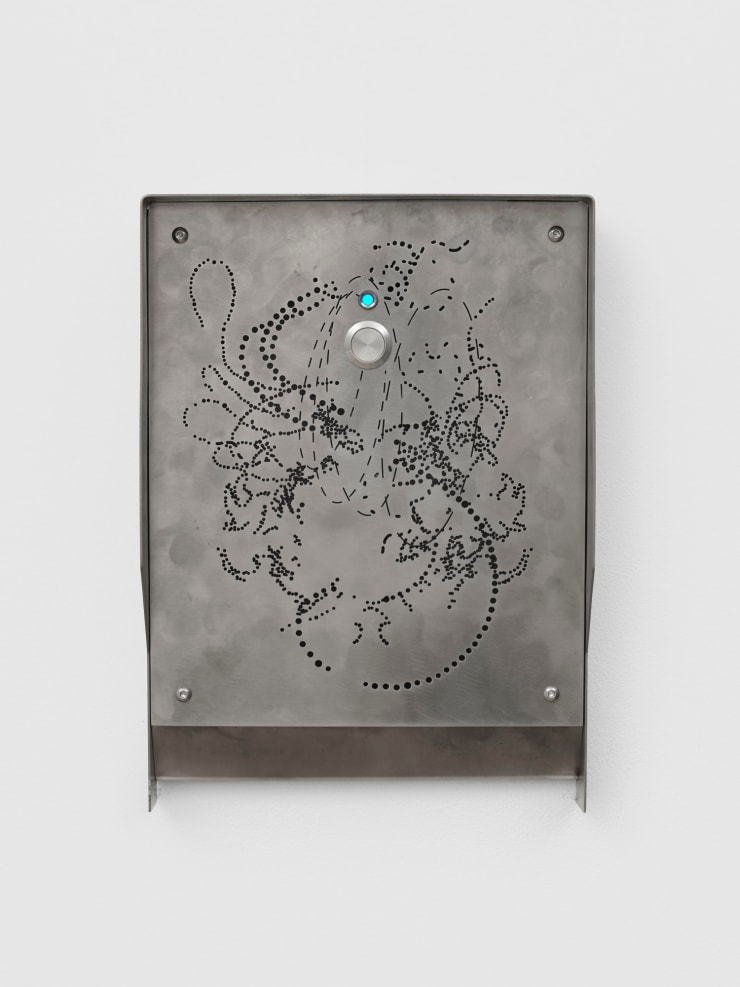 Elli Antoniou Temporal Relations, 2024 Stainless steel 25 x 20 cm 9 7/8 x 7 7/8 in