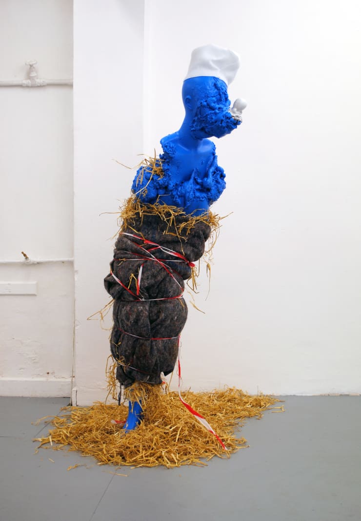 Kate Lyddon, Untitled (Straw Man), 2013
