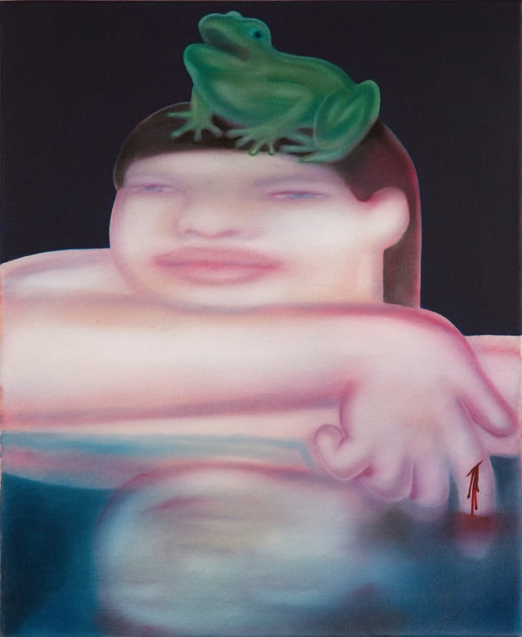 George Rouy Vanity, 2018 Acrylic on canvas 460 x 560 mm