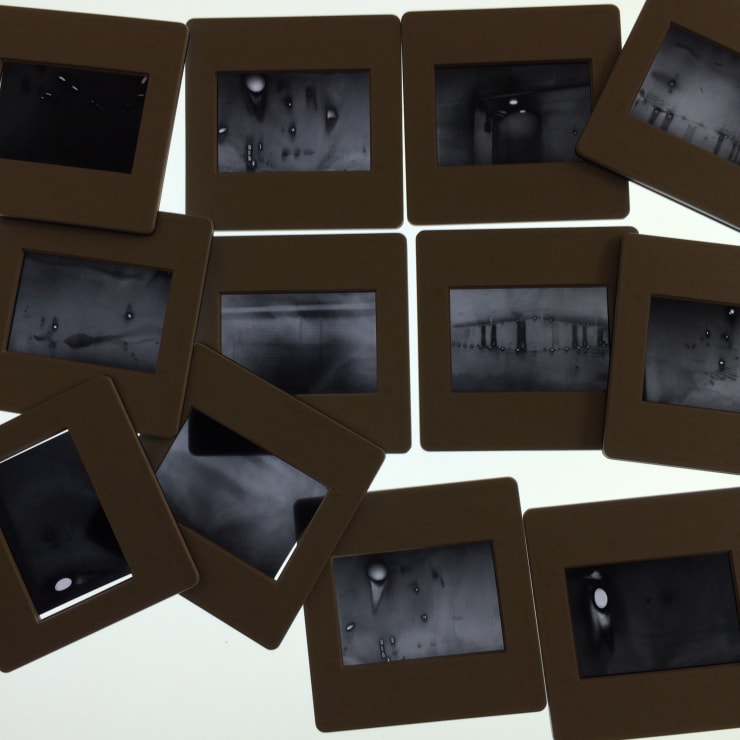 Antony Cairns CTY slide viewer 01, 2015 Photographic slide film and viewer 25 35 mm mounted slides, 150 x 150 x 150 mm viewer Edition 1/25