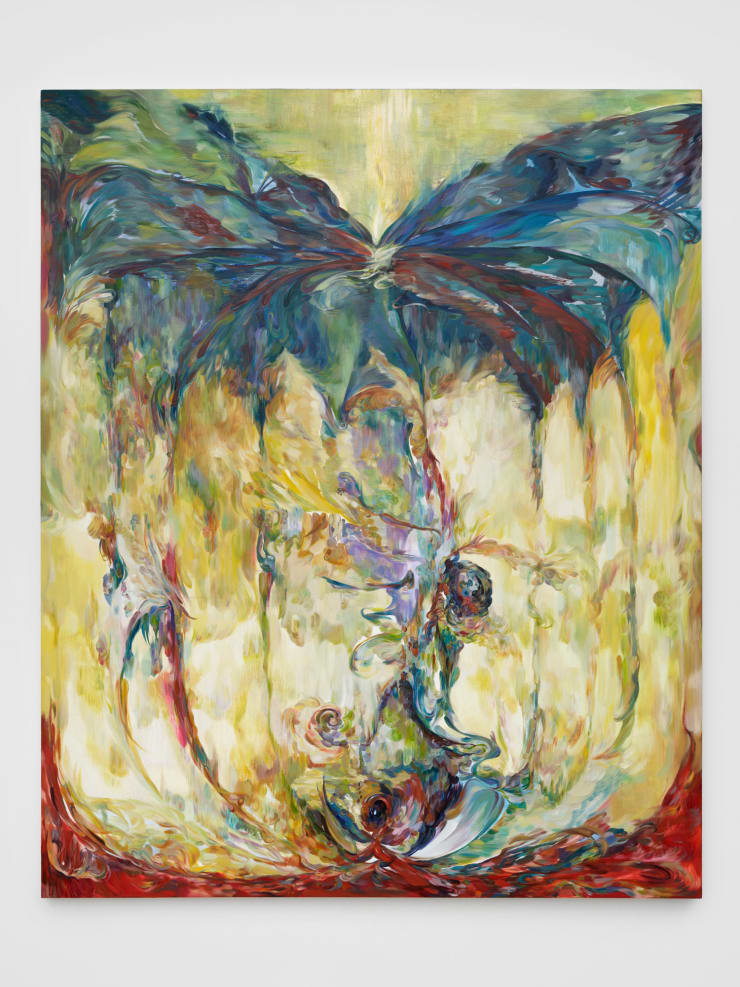 YaYa Yajie Liang, In darkness' cocoon, I lay asleep, slowly, into my own self, I delve deep, 2023