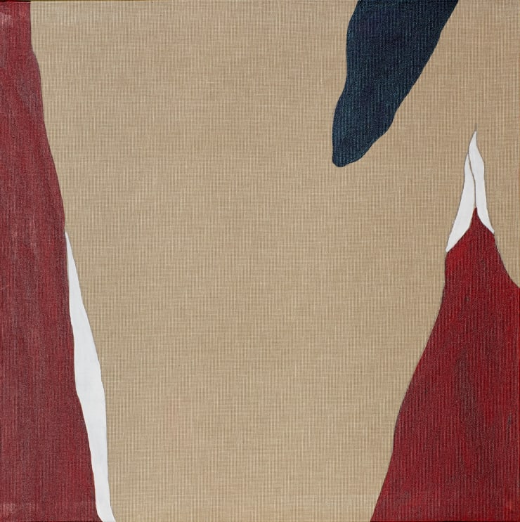 Alba Hodsoll b.1990Untitled, 2016 Signed and dated on reverse Oil on linen board 40 x 40cm