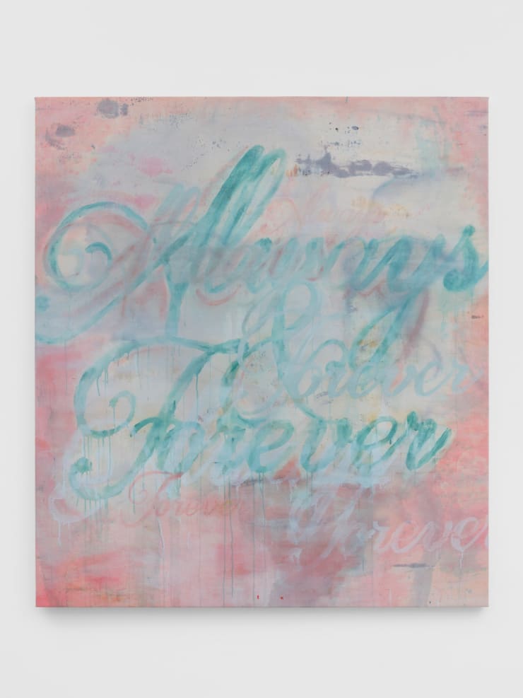 Allan Gardner Always and Forever, 2024 Oil on canvas 190 x 180 cm 74 3/4 x 70 7/8 in