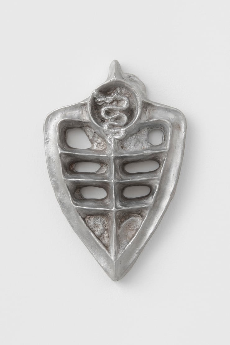 Bella Hunt & DDC Drive to Survive (Visconti Shield), 2021 Cast aluminium 31 x 20 x 6 cm 12 1/4 x 7 7/8 x 2 3/8 in