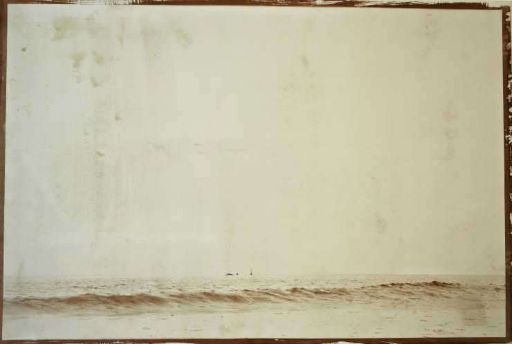 Walter & Zoniel The Nature Of Interdependence (55.668552,-1.777564), 2013 Salt print made from distilled sea water in shot 100 x 150 cm Edition 2/5 + VAT