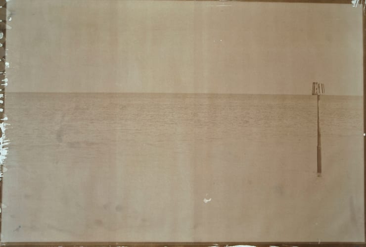 Walter & Zoniel The Nature Of Interdependence (51.226829,1.405295), 2013 Salt print made from distilled sea water in shot 100 X 150 cm Edition 1/5 + VAT