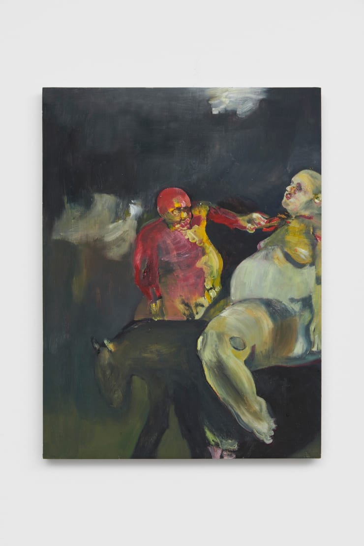 Cat Roissetter A Butcher's Life, 2022 Oil on panel 40 x 30 cm