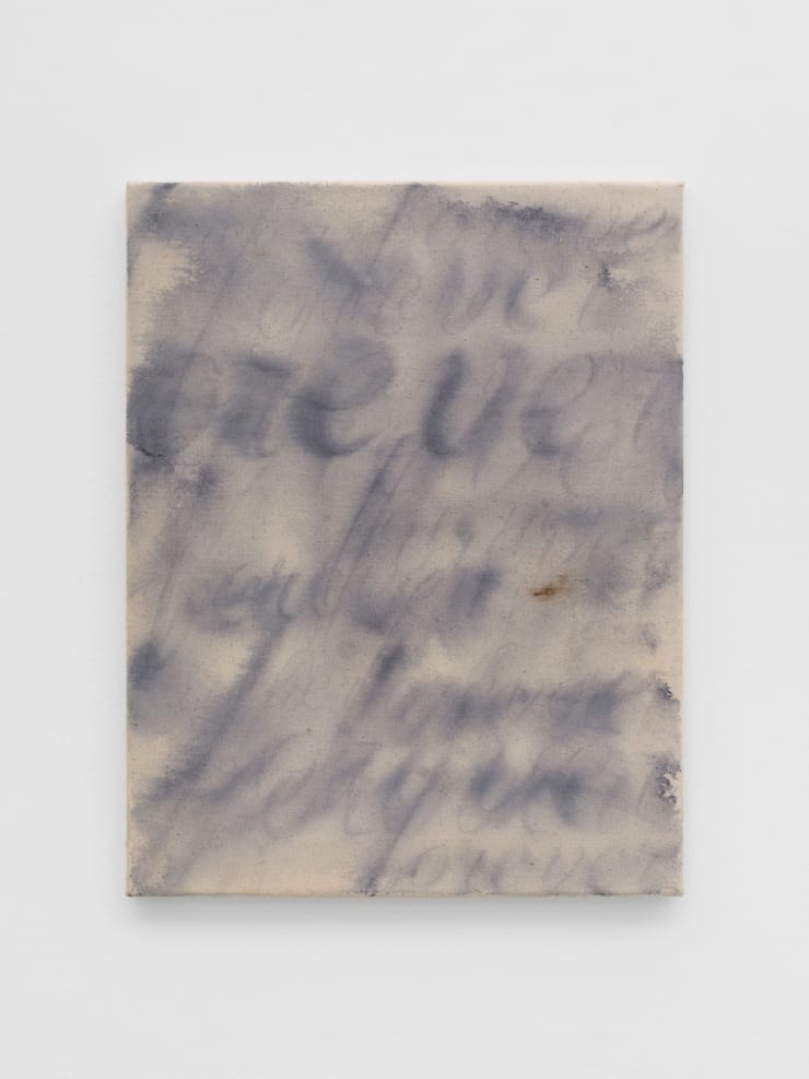 Allan Gardner Forever, 2023 Ink and acrylic on canvas 40 x 30cm
