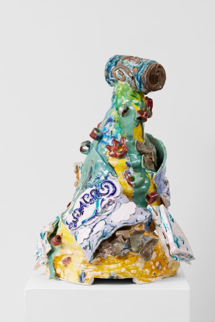 Lindsey Mendick Meal Deal Realness, 2017 Glazed ceramic 430 x 295 x 295 mm