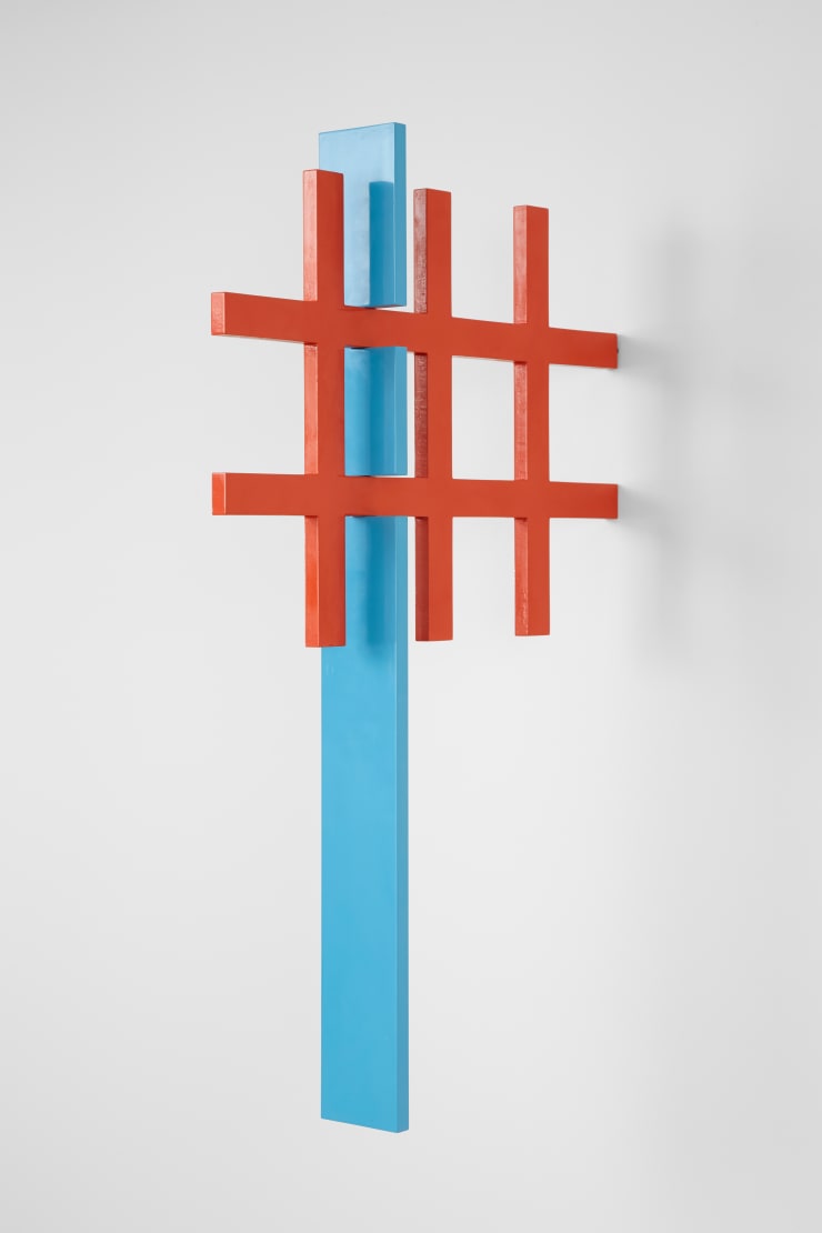 Will Spratley 2, 2018 MDF and gloss paint 1000 x 100 x 640 mm