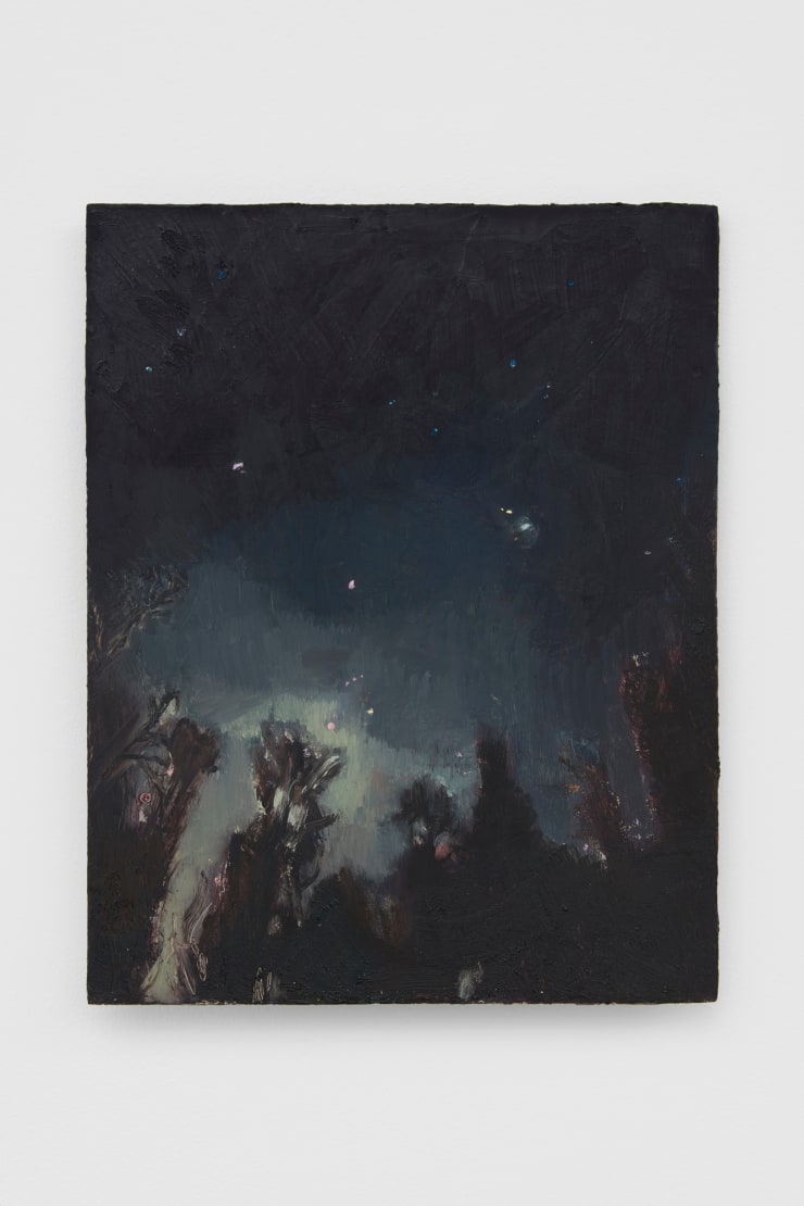 Seth Becker Nocturne, 2021 Oil on panel 25.4 x 33 cm 10 x 13 in