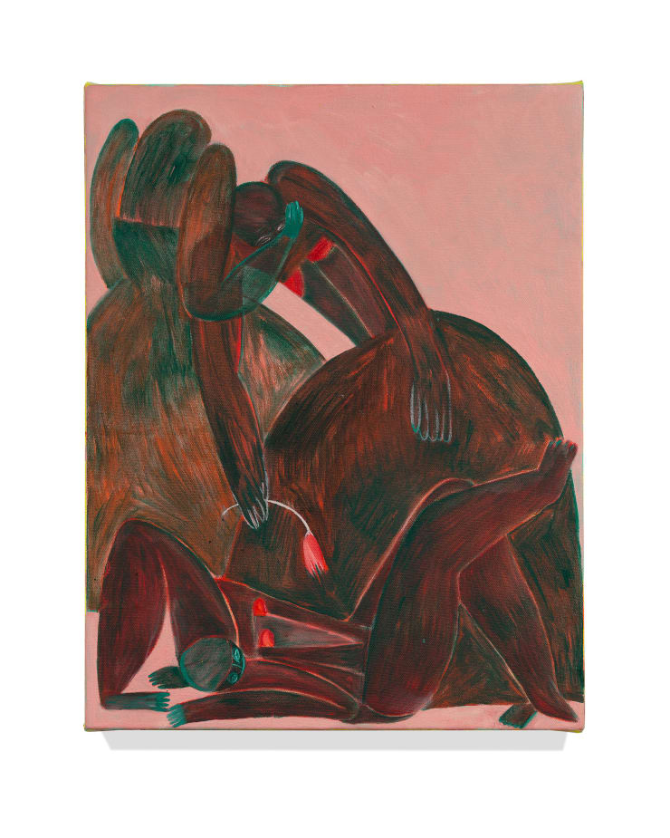 Tahnee Lonsdale Darlings, 2021 Oil on canvas 18 x 14 in 45.7 x 35.6 cm