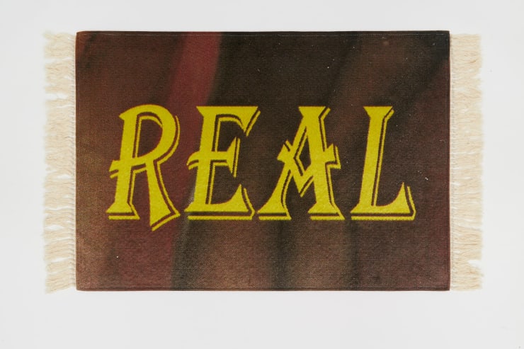 Joe Sweeney Carpet Diem (Real), 2017 Digital print on textile 630 x 940 mm Edition of 10