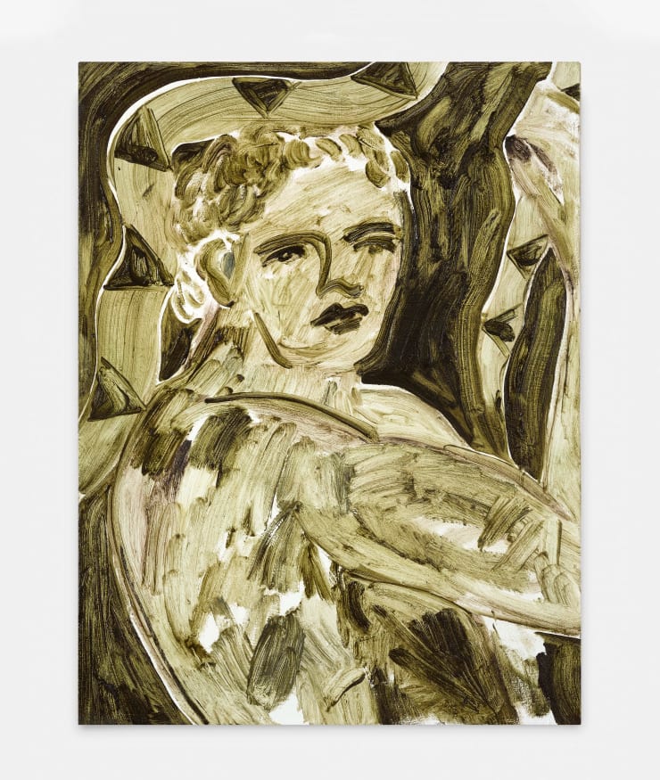 Faye Wei Wei Adonis and His Snake, 2017 Signed and dated on the reverse 46 x 61cm