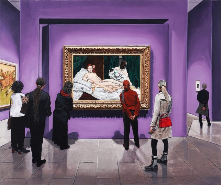 Joe Fig, Manet: Olympia/Metropolitan Museum of Art, 2023-24