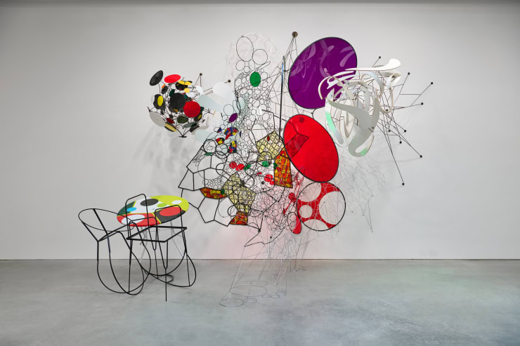 Judy Pfaff, Barcelona, 1990