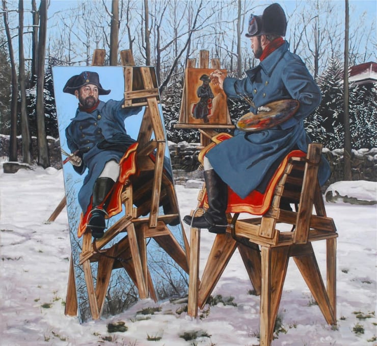 Joe Fig, Study for the Campaign of France, 2010