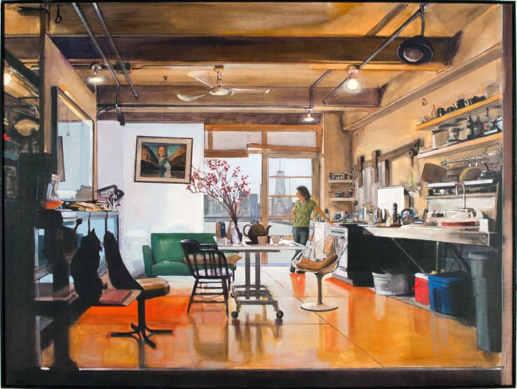 Joe Fig, Contemplation: Eve Sussman, 2015