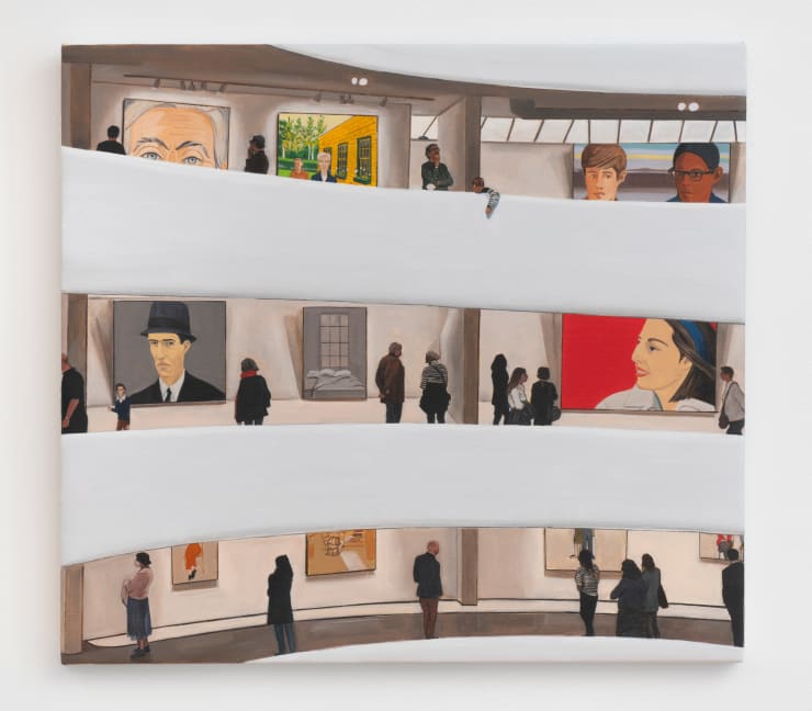 Joe Fig, Alex Katz: Gathering/Guggenheim (The Great Katzby), 2022-23