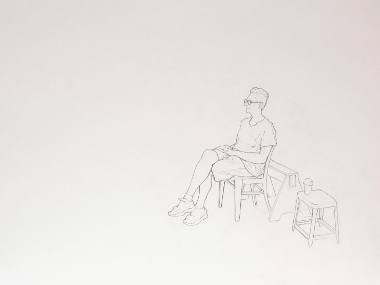 Joe Fig, Contemplation: Carroll Dunham, 2015