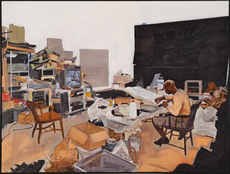 Joe Fig, Working: Leonardo Drew, 2015