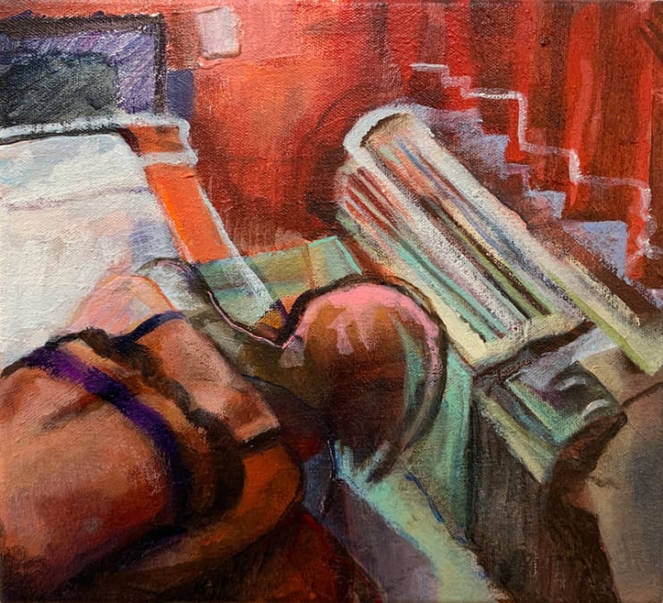 Claudia Bitrán, In the Mournful Solitude of Your Room, You Wake Again, Drunkenness Already Diminishing or Gone, 2020