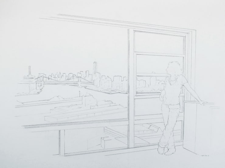 Joe Fig, Contemplation: Eve Sussman, 2015