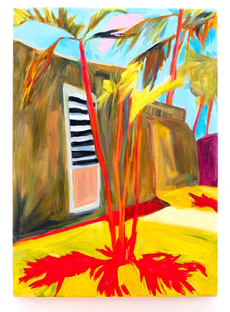 Maureen O'Leary, Sky with Small Palm, 2022