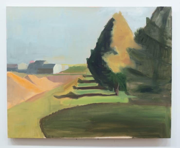 Maureen O'Leary, Edge of the Course, New Houses, 2014