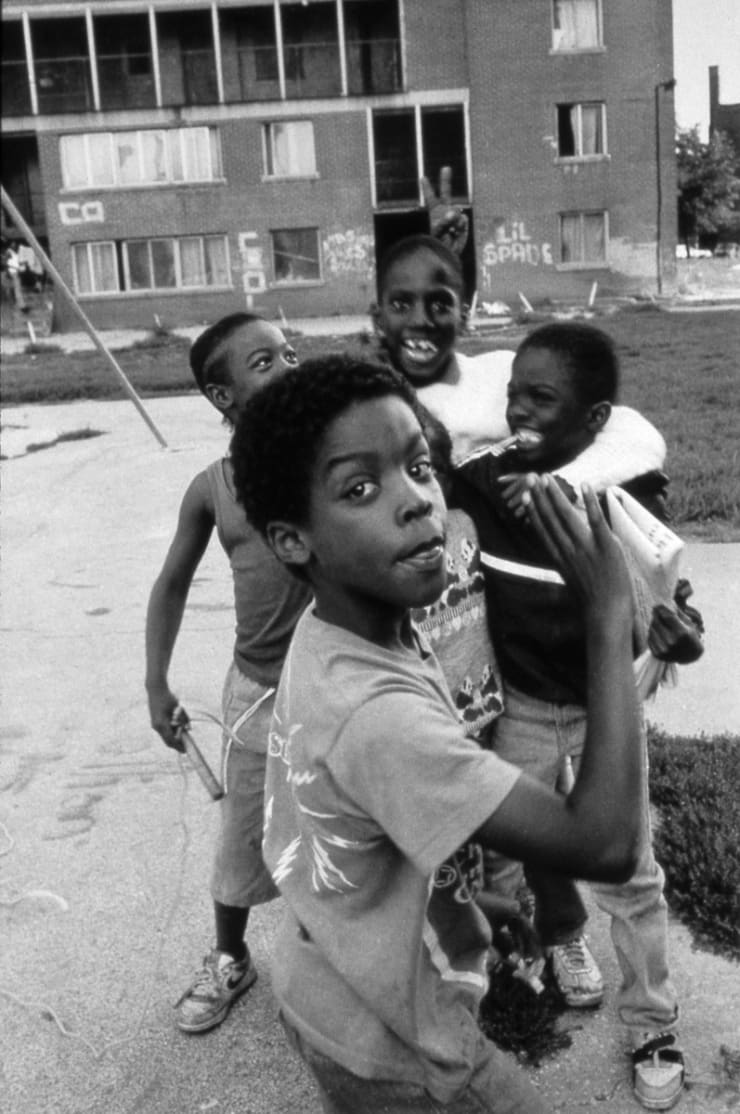 Dread Scott, Untitled (Youth with Gat), 1994