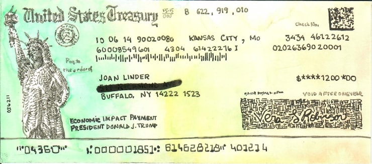 Joan Linder, Stimulus #3, 2021