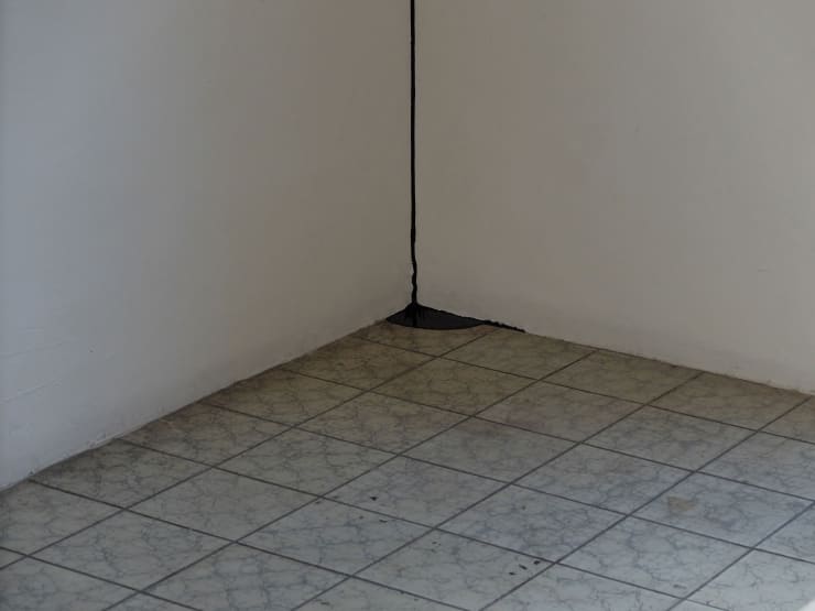 Francisco Ugarte, Untitled (Paint and Corner), 2016
