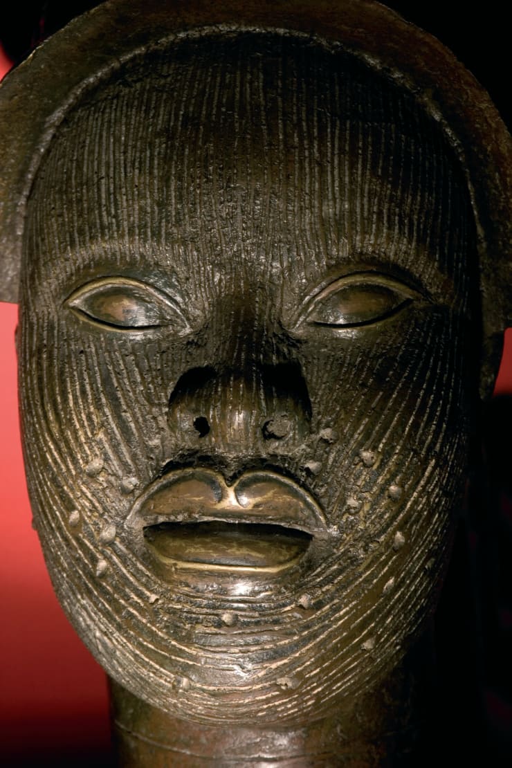 Andres Barragan, Series "Cabeza de Bronce de Ife" Sensualidad del Oni, 2009