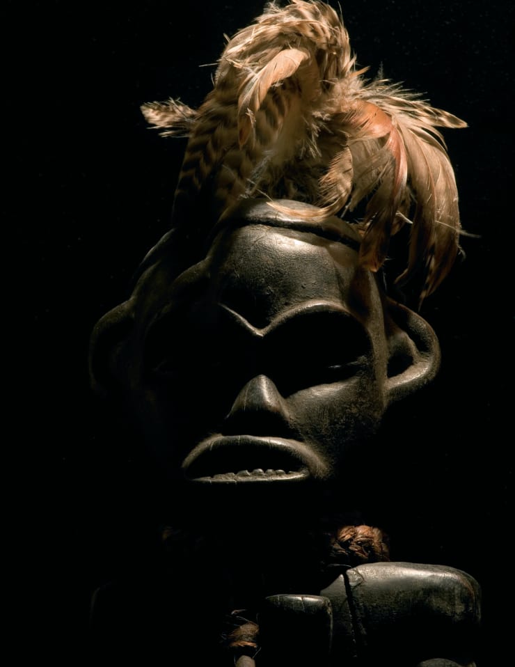 Andres Barragan, Series "Fetiche Pangwe" Plumas de la Veganza, 2009
