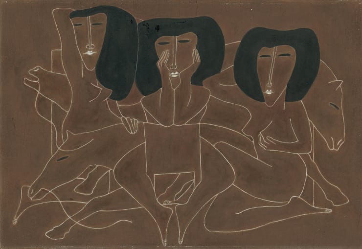 Miguel Angel Batalla, Woman in Control of Male Energy, 1988