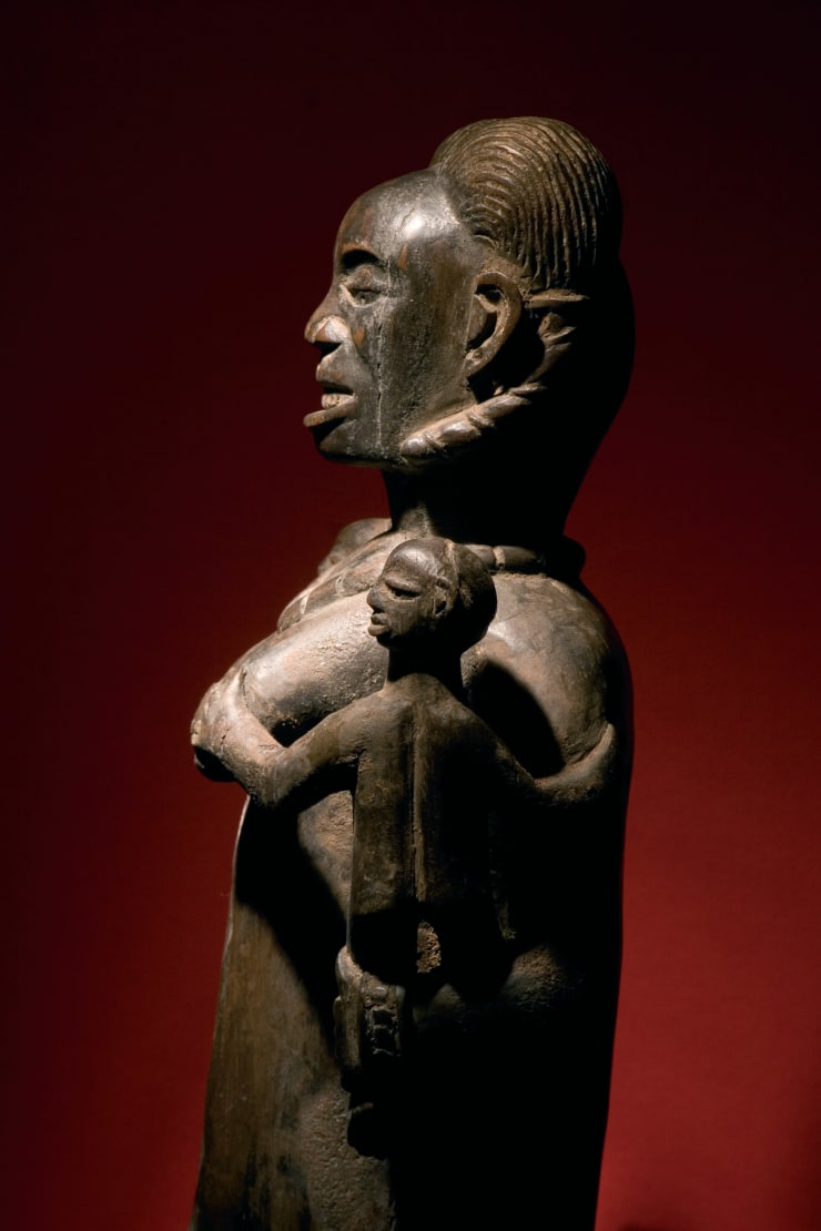 Andres Barragan, Series "Estatuilla Chamba" Maternindad en Exilio, 2009