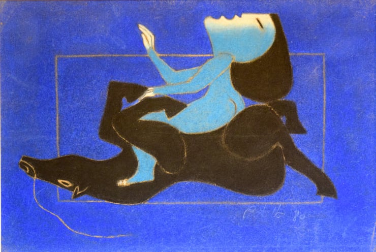 Miguel Angel Batalla, Oriental Dream in the Blue Universe, 1987