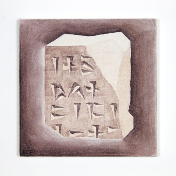 Kofi Perry, Fragment of the Cosmic Tablet, 2024