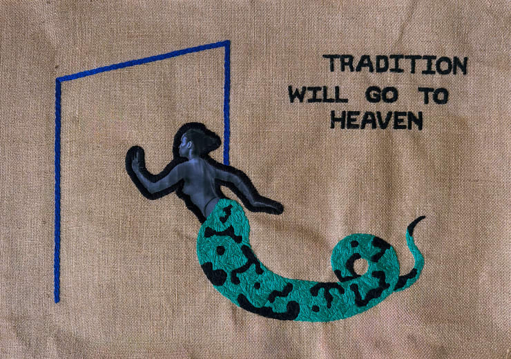 Yagazie Emezi, Tradition will go to heaven , 2025