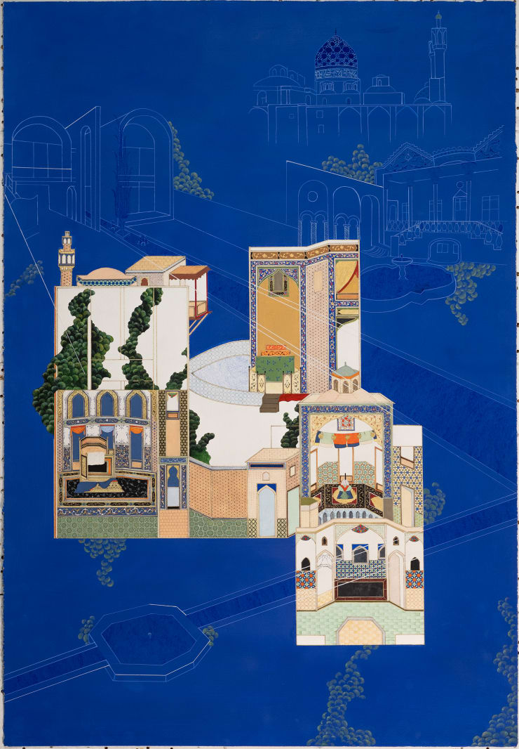 Elham Pourkhani, “The World within Me” from the “The time in passing” series, 2022