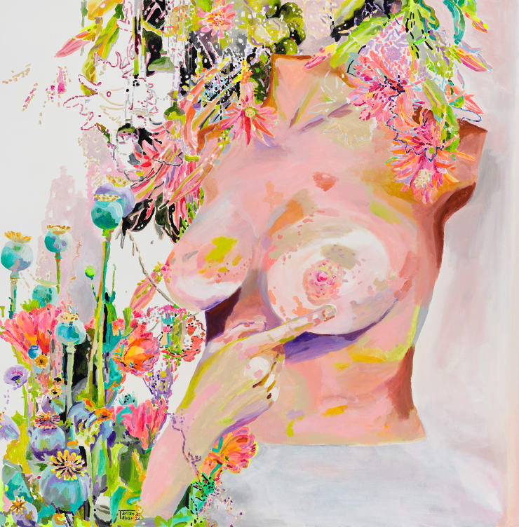 Tarlan Tabar, Traces of Goosebumps, Landmarked, 2023