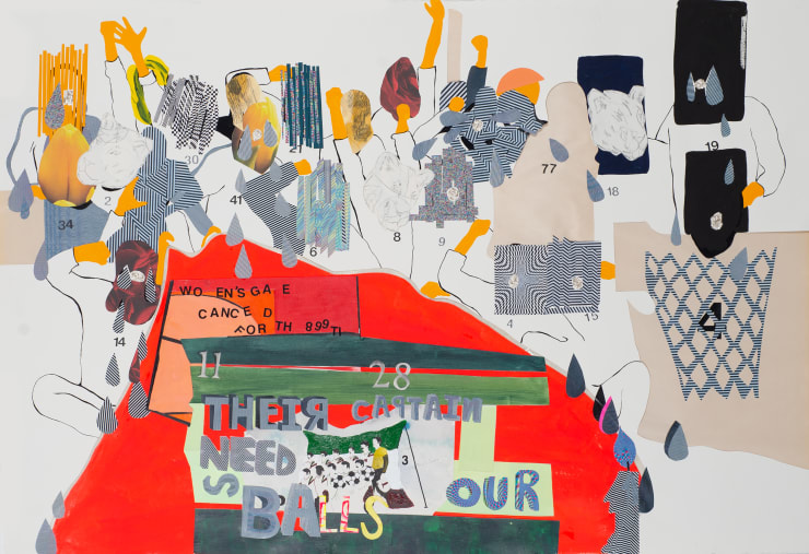 Maryam Amirvaghefi, “The Game Was Postponed Because Of The Bad Weather” from the “SumMary of Muscle Memories” series, 2023