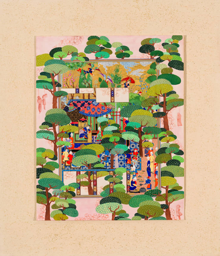 Elham Pourkhani, Zahhak's Castle is Calm, 2023