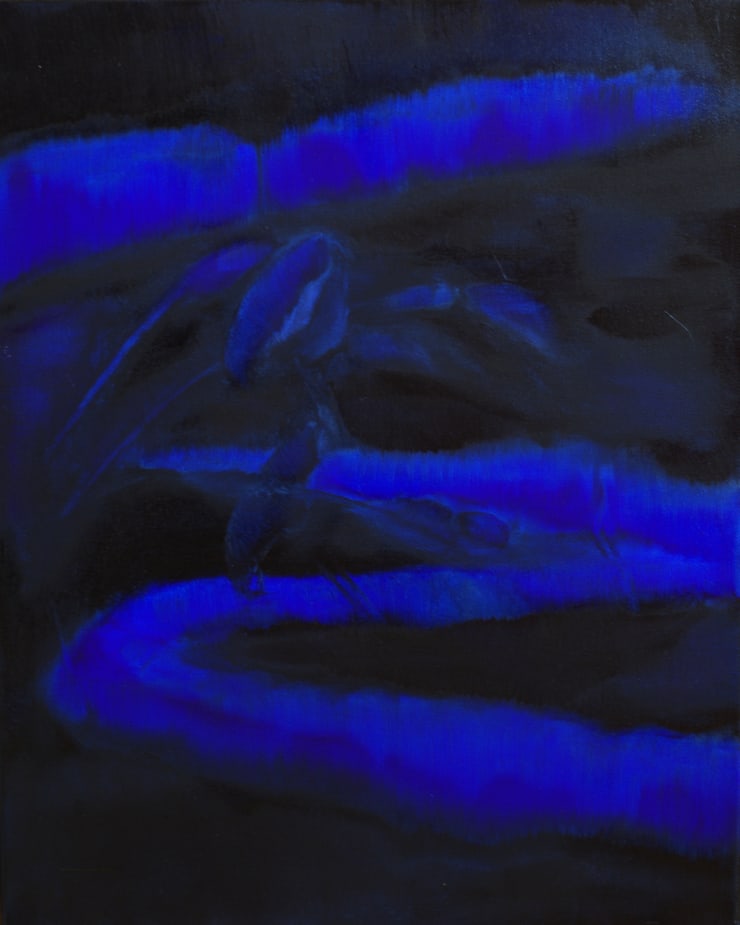 Shahrzad Jahan, Once in a Blue Moon, 2024