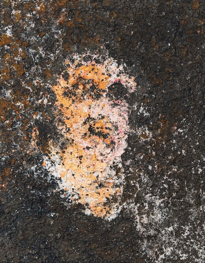 Bizhan Bassiri, Evaporazioni (Volto), 1978-2015