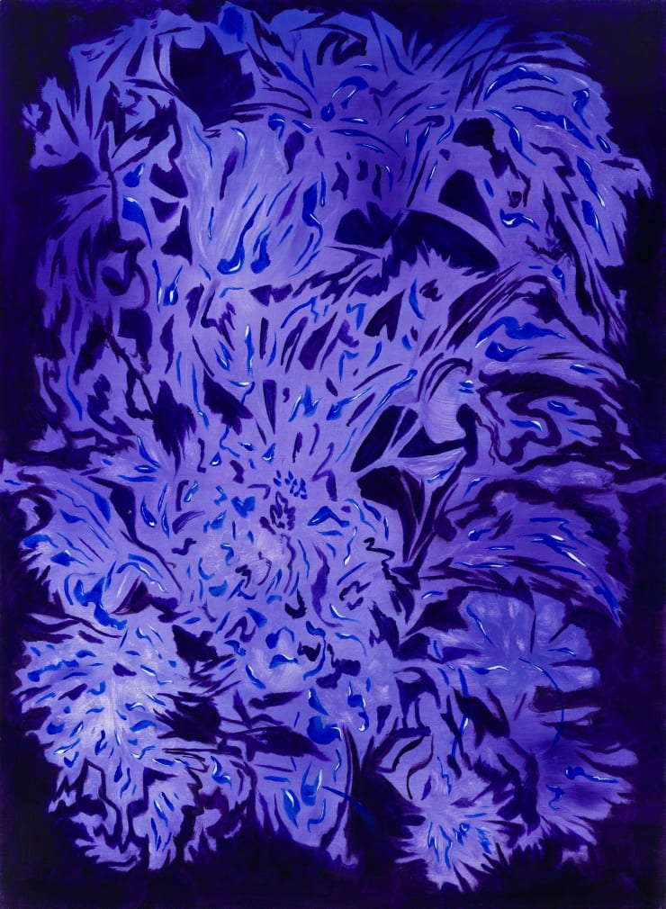 Shahrzad Jahan, Untitled From «Bouquets of Glimmering Flowers in Fading Vases Over Frames», 2023