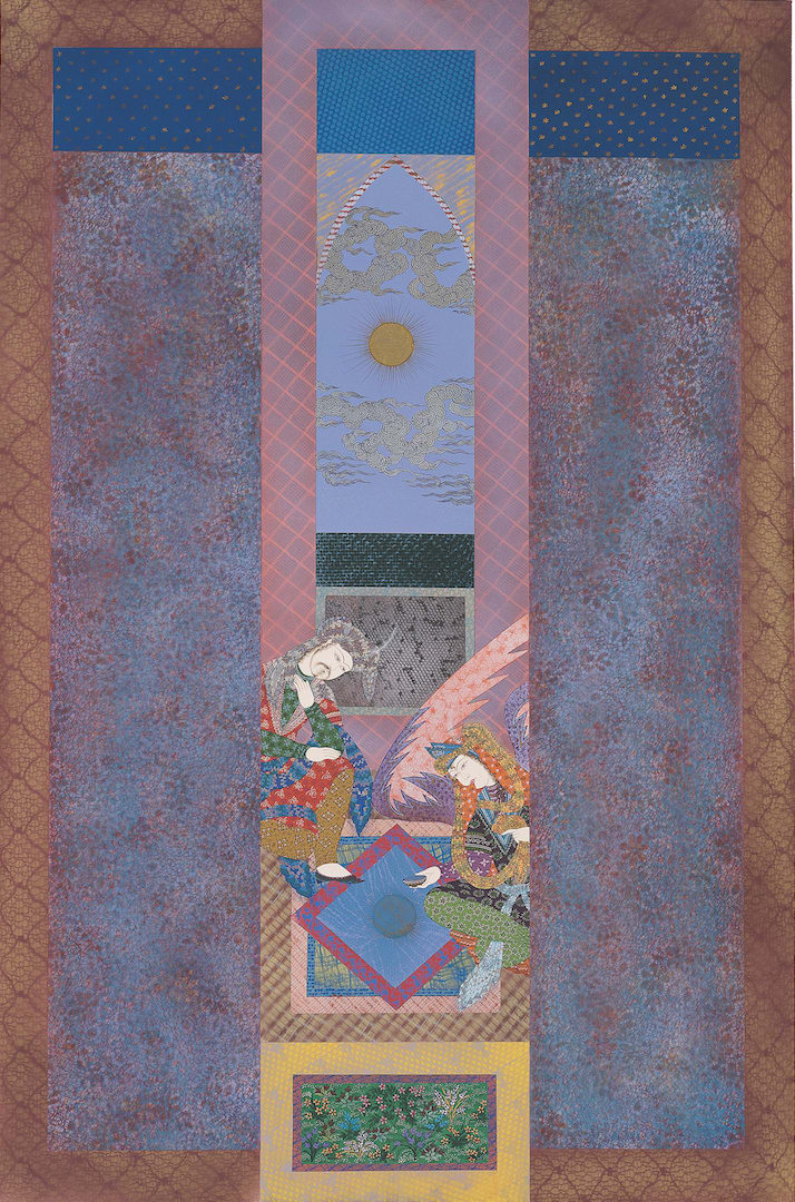 Farah Ossouli, So long that a particle has no lofty purposes, It won't be floating in the steam of the sunlight, 2002-05