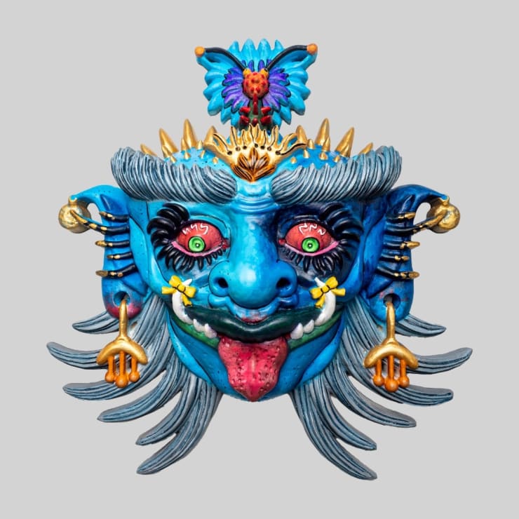 Ali Akbar Sadeghi, Mask No.2, 2022