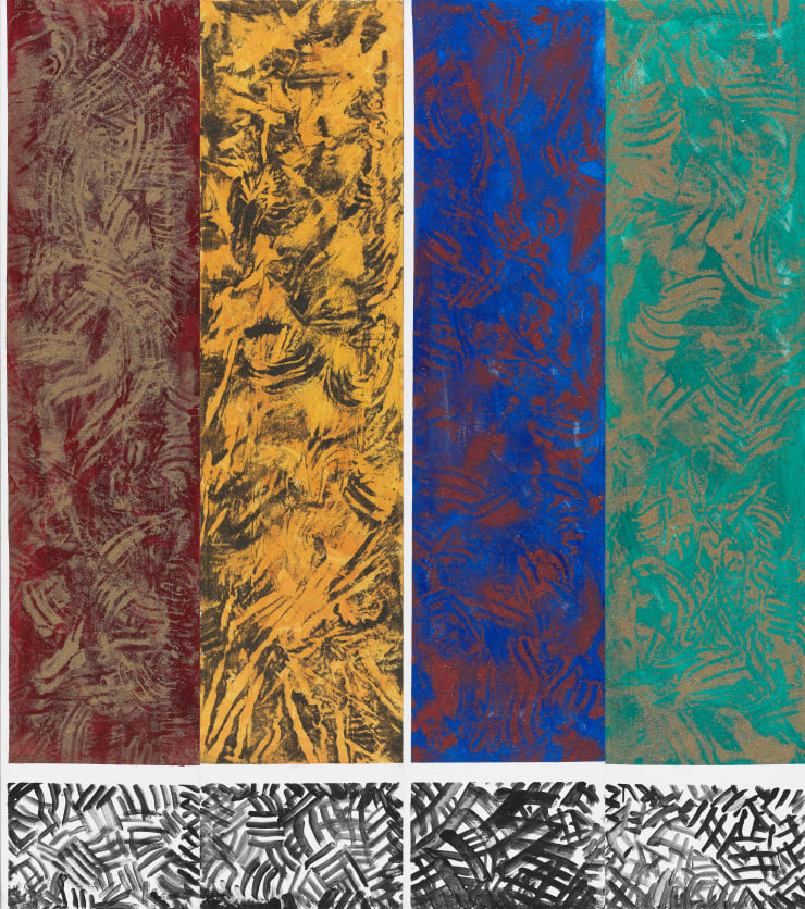 Mohsen Vaziri Moghaddam, Untitled from the “Sand Composition” series , 2016